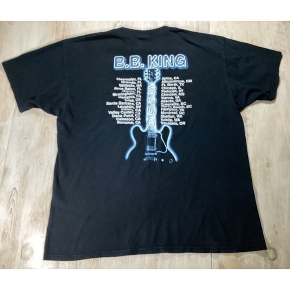 BB King 2006 Tour Date Tshirt Men's Size XL - Picture 2 of 5